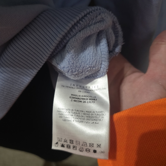 Moncler Light Blue Sweatshirt - Picture 7 of 7